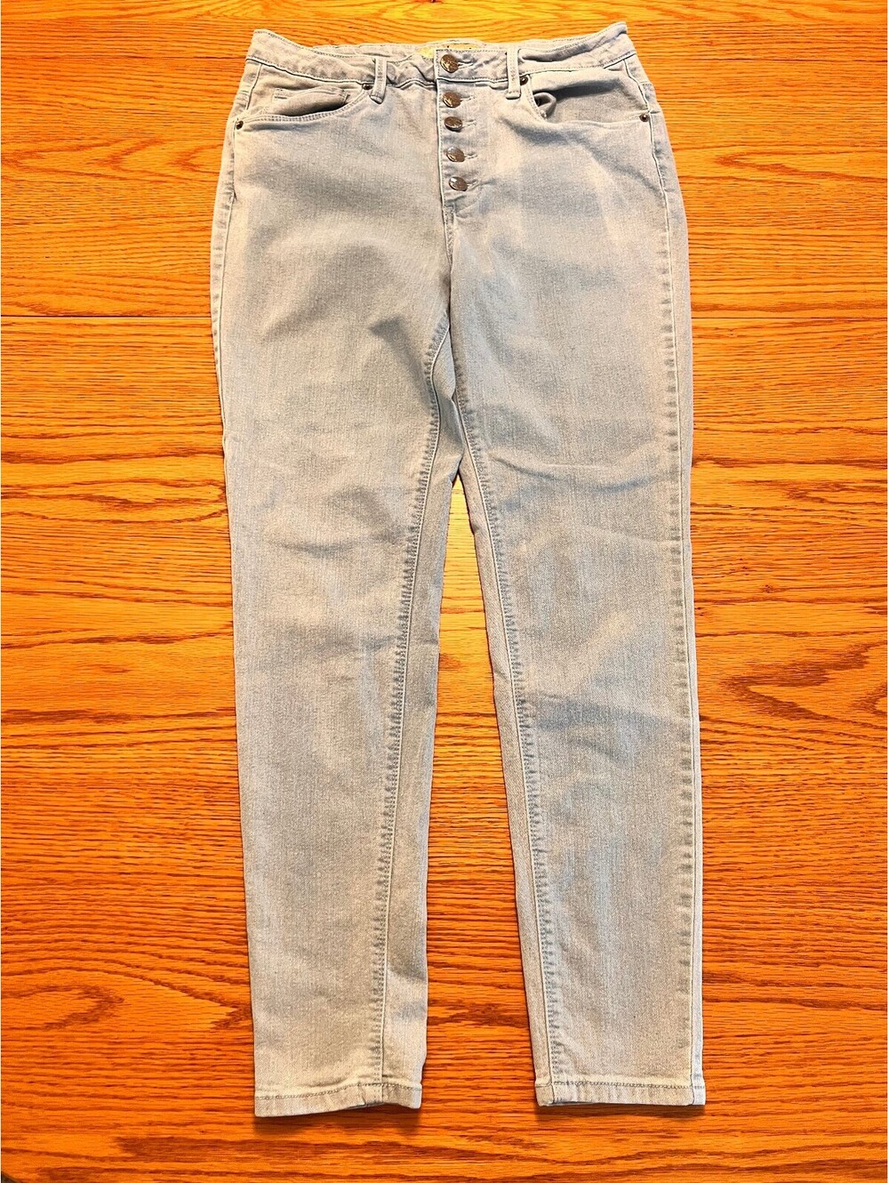 Hybrid & Company Light Blue Denim Skinny Jeans Size 13